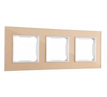 Рамка на 3 поста Arte Milano am-503.02 503.02-3.shampan