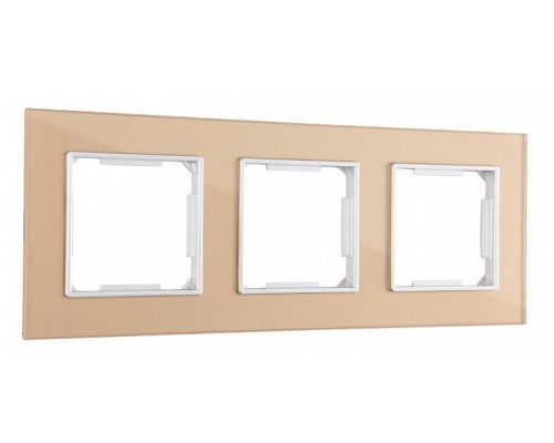 Рамка на 3 поста Arte Milano am-503.02 503.02-3.shampan