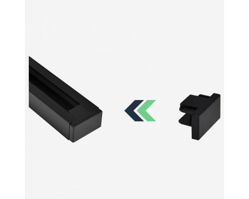 Заглушка для трека Hesby Lighting Skylite 0009 Заглушка для трека Hesby Lighting Skylite 0009