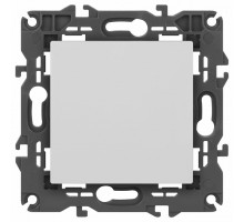 Выключатель одноклавишный без рамки Эра Эра Elegance 14-1111-01М