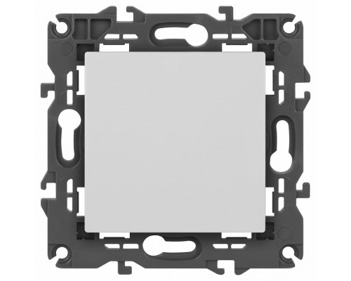 Выключатель одноклавишный без рамки Эра Эра Elegance 14-1111-01М