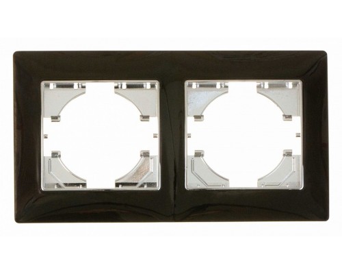 Рамка на 2 поста Gusi Electric BRAVO С1020-037 Рамка на 2 поста Gusi Electric BRAVO С1020-037