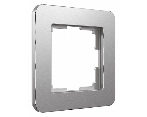 Рамка на 1 пост Werkel Platinum (алюминий) W0012606 Рамка на 1 пост Werkel Platinum (алюминий) W0012606