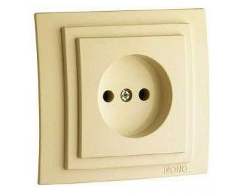Розетка без заземления Mono Electric Larissa 103-171722-116 Розетка без заземления Mono Electric Larissa 103-171722-116