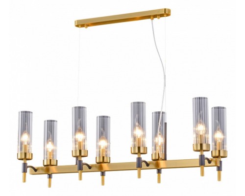 Подвесная люстра ILLUMICO BRASS TUBO IL5177-8LLS-29 BRASS TUBO