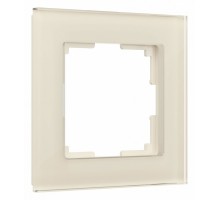 Рамка на 1 пост Werkel Favorit (молочный, стекло) W0011141