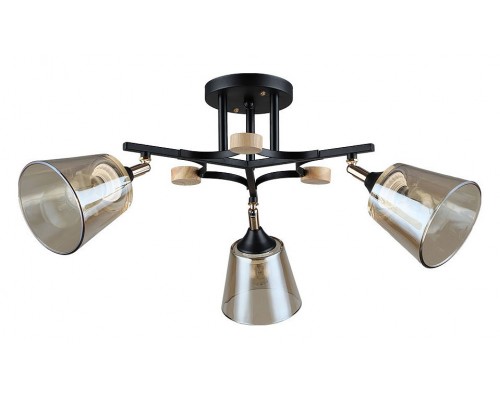 Люстра на штанге Arte Lamp Glassy A5078PL-3BK Люстра на штанге Arte Lamp Glassy A5078PL-3BK