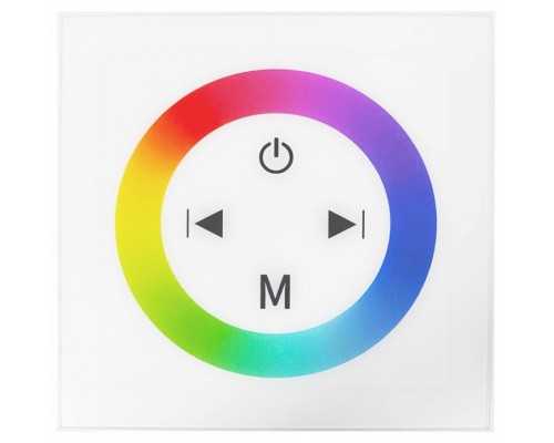Панель-регулятора цвета RGB сенсорная встраиваемая Apeyron Electrics 04-09 Панель-регулятора цвета RGB сенсорная встраиваемая Apeyron Electrics 04-09
