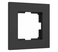 Рамка на 1 пост Werkel Slab (черный софт) W0012908