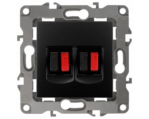 Розетка акустическая без рамки Эра Эра 12 12-3112-05