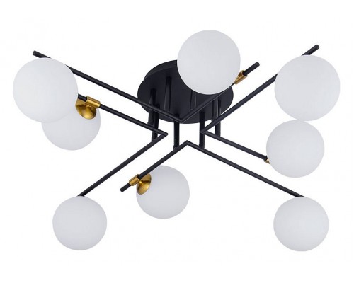 Потолочная люстра Arte Lamp Gemini A2243PL-8BK Потолочная люстра Arte Lamp Gemini A2243PL-8BK