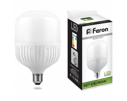 Лампа светодиодная Feron Saffit LB-65 E27-E40 50Вт 6400K 25539 Лампа светодиодная Feron Saffit LB-65 E27-E40 50Вт 6400K 25539