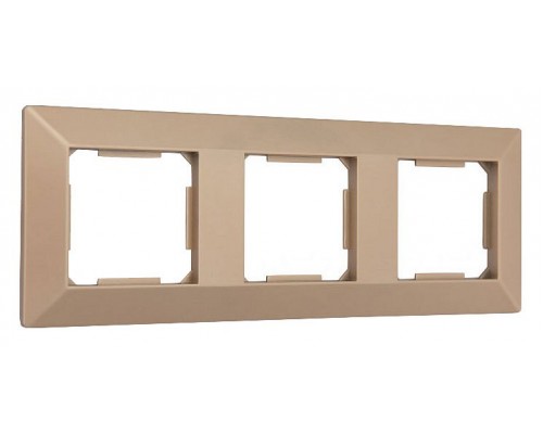 Рамка на 3 поста Arte Milano am-503.03 503.03-3.shampan