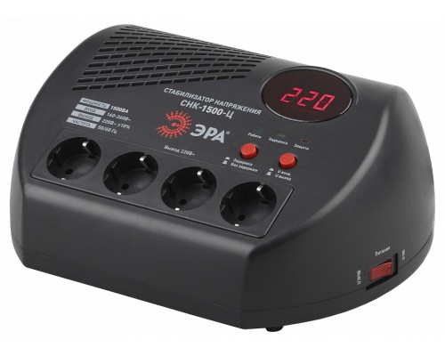 Стабилизатор напряжения Эра  СНК-1500-Ц