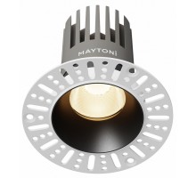 Встраиваемый светильник Maytoni Technical  DL121-15W-3K-TRS-B