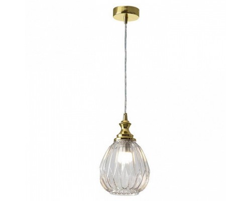 Подвесной светильник Newport 6140 6142/S gold/clear Подвесной светильник Newport 6140 6142/S gold/clear
