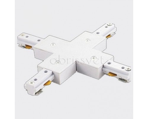 Соединитель X-образный для треков Italline WSO WSO 75 white Соединитель X-образный для треков Italline WSO WSO 75 white