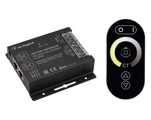 Контроллер-регулятор ЦТ с пультом ДУ Arlight COMFORT 27155 Контроллер-регулятор ЦТ с пультом ДУ Arlight COMFORT 27155
