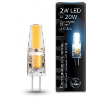 Лампа светодиодная Gauss 1077 G4 2Вт 4100K 107707202