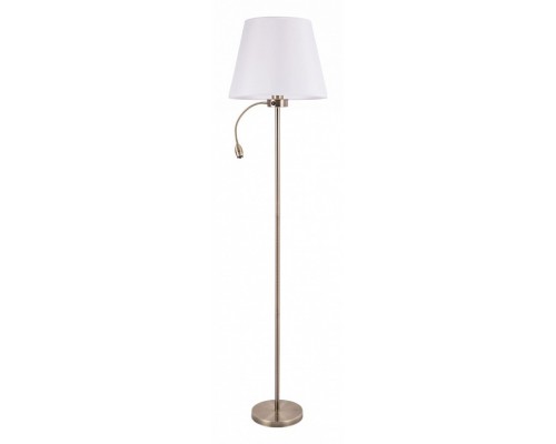 Торшер с подсветкой Arte Lamp Elba A2581PN-2AB Торшер с подсветкой Arte Lamp Elba A2581PN-2AB