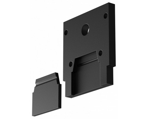 Заглушка для трека боковая Maytoni Technical  TRA034EC-SCCL-42B