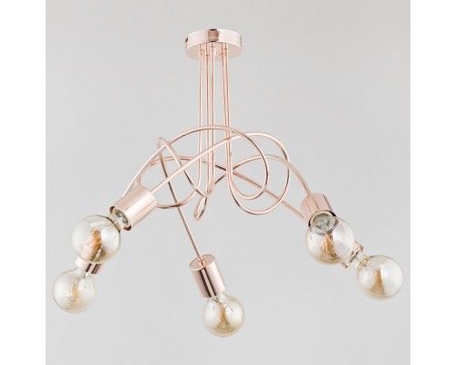 Люстра на штанге Alfa Tango Copper 24325 Люстра на штанге Alfa Tango Copper 24325