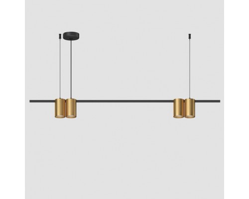 Подвесной светильник Denkirs Orbit DK4061-BK+SG Подвесной светильник Denkirs Orbit DK4061-BK+SG