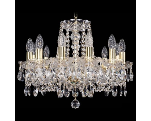 Подвесная люстра Bohemia Ivele Crystal 1402 1402/12/160/G Подвесная люстра Bohemia Ivele Crystal 1402 1402/12/160/G