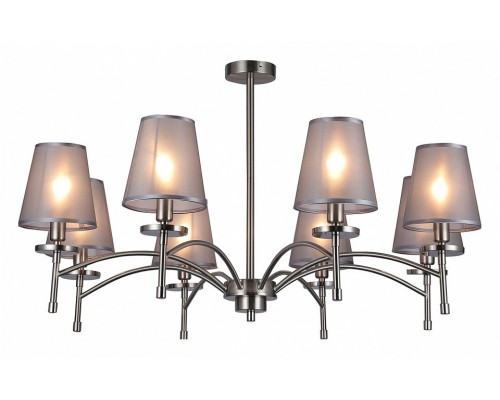 Люстра на штанге Escada Faith 694/8PL Nickel Люстра на штанге Escada Faith 694/8PL Nickel