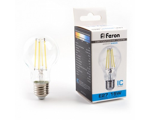 Лампа светодиодная Feron LB-615 E27 15Вт 6400K 48284 Лампа светодиодная Feron LB-615 E27 15Вт 6400K 48284