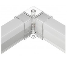 Соединитель угловой L-образный для модульных светильников Wolta  WTB-WBT-L-01