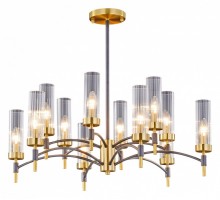 Люстра на штанге ILLUMICO BRASS TUBO IL5177-6+6PLS-29 BRASS TUBO