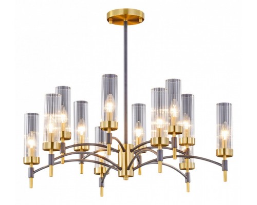 Люстра на штанге ILLUMICO BRASS TUBO IL5177-6+6PLS-29 BRASS TUBO