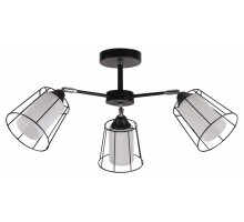 Люстра на штанге Imex MD.24380 MD.24380-3-S BK+CH