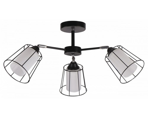 Потолочная люстра Imex MD.24380 MD.24380-3-S BK+CH Потолочная люстра Imex MD.24380 MD.24380-3-S BK+CH