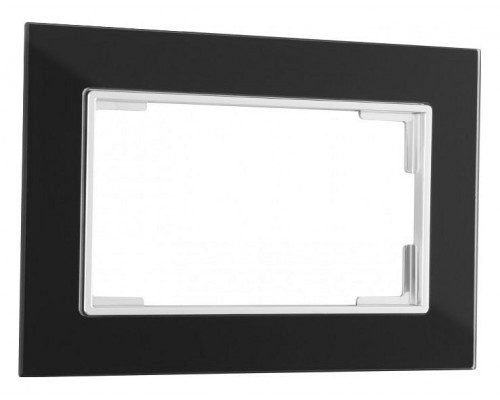 Рамка для двойной розетки Arte Milano am-503.02 503.02-double.black Рамка для двойной розетки Arte Milano am-503.02 503.02-double.black