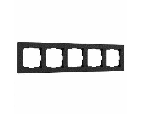 Рамка на 5 постов Werkel Hammer W0052408 (черный) Рамка на 5 постов Werkel Hammer W0052408 (черный)