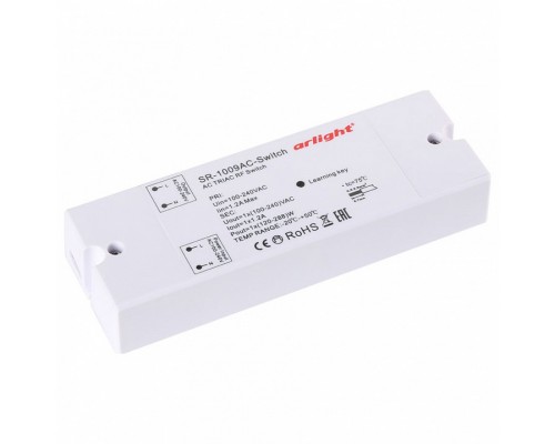 Контроллер Arlight SR-1009 SR-1009AC-SWITCH (220V,288W) Контроллер Arlight SR-1009 SR-1009AC-SWITCH (220V,288W)