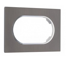 Рамка для двойной розетки Arte Milano am-502.11 502.11-double.grey