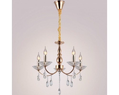 Подвесная люстра ILLUMICO  IL1242-5PPA-29 GD