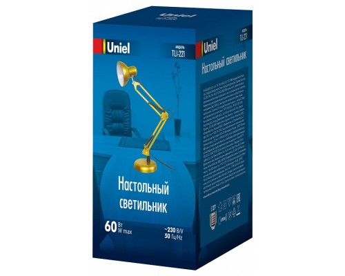 Настольная лампа офисная Uniel UL-00011103 Настольная лампа офисная Uniel UL-00011103
