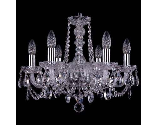 Подвесная люстра Bohemia Ivele Crystal 1402 1402/6/160/Ni