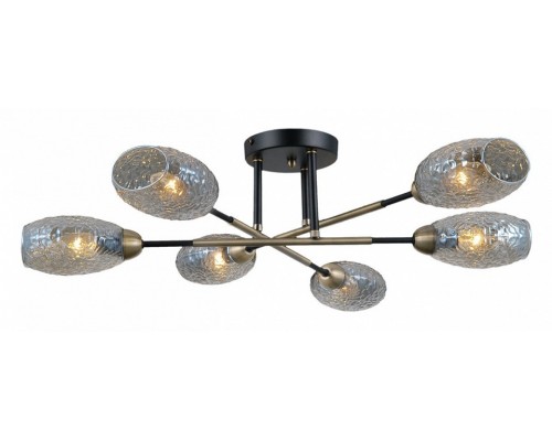Потолочная люстра ILLUMICO  IL0255-6CSQ-79 BK AB