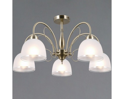 Люстра на штанге ILLUMICO AREZZO IL0789-5CSQ-25 AB AREZZO Люстра на штанге ILLUMICO AREZZO IL0789-5CSQ-25 AB AREZZO