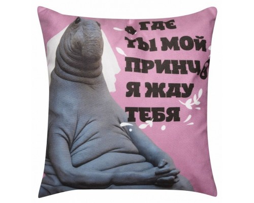 Подушка декоративная (40x40 см) Ждун Подушка декоративная (40x40 см) Ждун