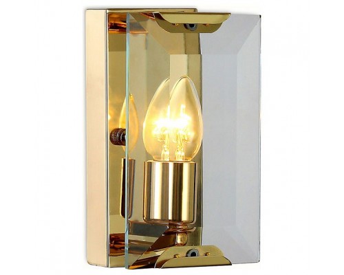 Накладной светильник Ambrella Traditional 6 TR5157 GD/CL золо/прозрачный E14/1 max 40W 210*130*100 Накладной светильник Ambrella Traditional 6 TR5157 GD/CL золо/прозрачный E14/1 max 40W 210*130*100