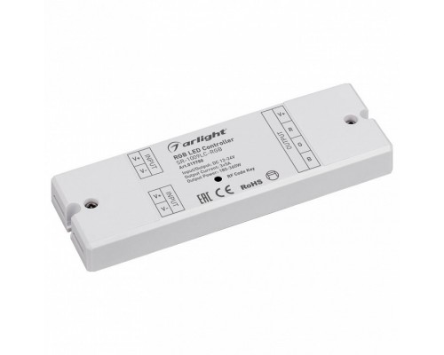 Контроллер-регулятор цвета RGB Arlight SR-1009 SR-1009LC-RGB (12-24V, 180-360W, S) Контроллер-регулятор цвета RGB Arlight SR-1009 SR-1009LC-RGB (12-24V, 180-360W, S)