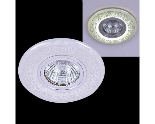 Встраиваемый светильник 09502-9.0-001MN MR16+LED3W WH/CR Встраиваемый светильник 09502-9.0-001MN MR16+LED3W WH/CR