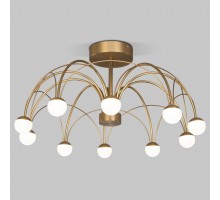 Люстра на штанге Eurosvet Ragno 90031/10 LED золото
