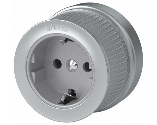 Розетка с заземлением Werkel WL19 WL19-10-01 Розетка с заземлением Werkel WL19 WL19-10-01